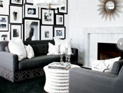 Black Carpet Living Room Design