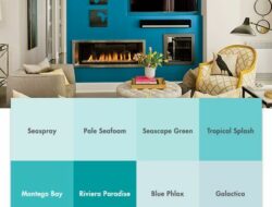 Aqua Paint Color For Living Room