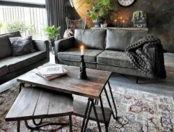 Industrial Living Room Sofa