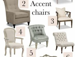 Farmhouse Living Room Accent Chairs