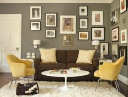 Mustard And Brown Living Room Decor