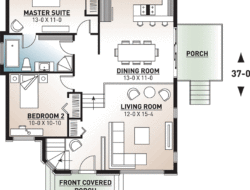 House Floor Plans With Sunken Living Room