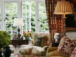 English Country Style Living Room