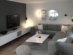 Simple Living Room Setting