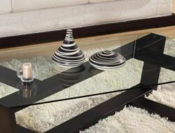 Modern Glass Center Table For Living Room