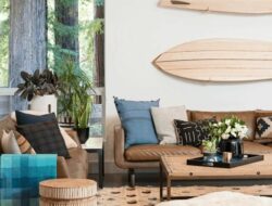 Surf Themed Living Room