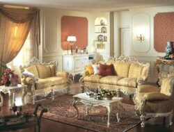Classic Italian Living Room Furniture Sets