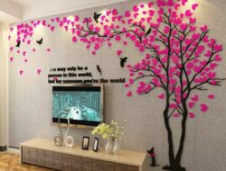 Living Room Tv Background Wall Stickers