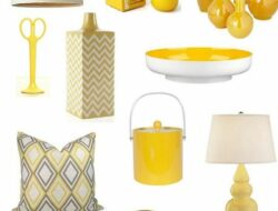 Mustard Colour Living Room Accessories