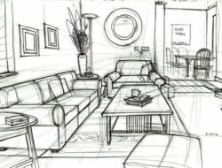 Drawing In The Living Room