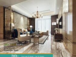 Living Room 3ds Max Model Free Download