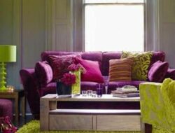 Plum And Green Living Room Ideas