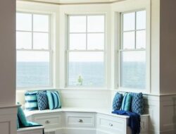 Living Room Curved Window