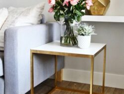 Gold Side Tables Living Room