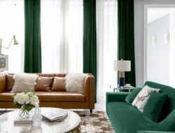 Living Room Velvet Curtains