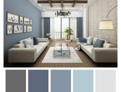Modern Living Room Color Palette