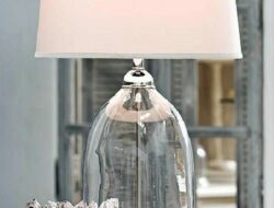 Clear Glass Table Lamps For Living Room