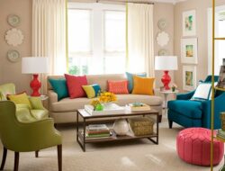Bright Colored Living Room Furniture