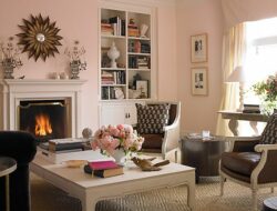 Pink Paint Living Room