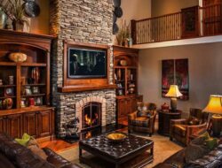 Rustic Living Room Fireplace Ideas