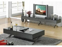 Living Room Coffee Table And Tv Stand Set