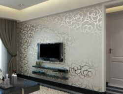 Living Room Accent Wallpaper Ideas