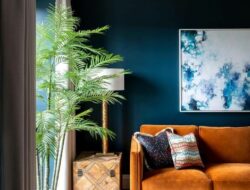 Hague Blue Farrow And Ball Living Room