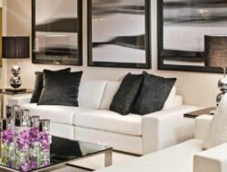White Leather Sofa Living Room