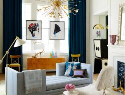 Jonathan Adler Inspired Living Room