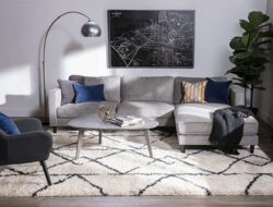 Dark Gray Accent Chairs In Living Room