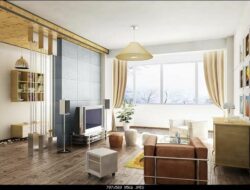 Living Room 3ds Max Model