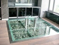 Glass Flooring In Living Room