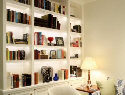 Small Living Room Library Ideas