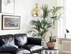 Living Room Design Ideas Black Leather Furniture