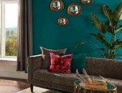 Teal Paint Colors Living Room