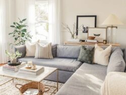 Light Gray Sectional Living Room