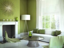Green Color Shades For Living Room
