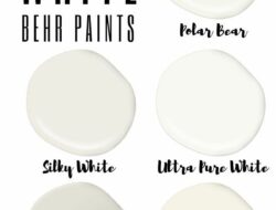 Best Behr White Paint For Living Room