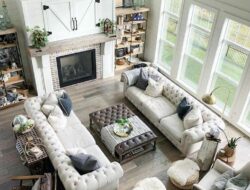 Two Couch Living Room Design