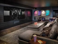 Theater Themed Living Room