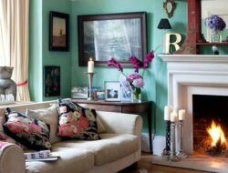 Eclectic Victorian Living Room