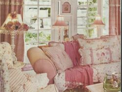Pink Shabby Chic Living Room