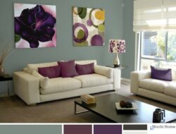 Sage Green And Purple Living Room