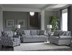 3 Piece Gray Living Room Set