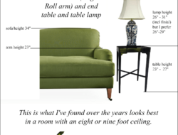 Living Room Table Lamp Height