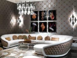 Luxury Living Room Sofa Set