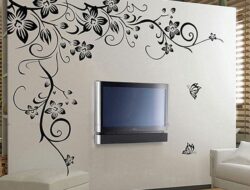 Black Wall Stickers For Living Room