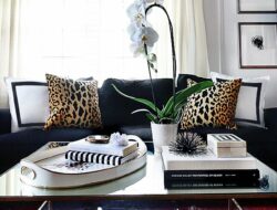 Leopard Living Room Set