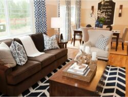 Brown And White Living Room Decorating Ideas