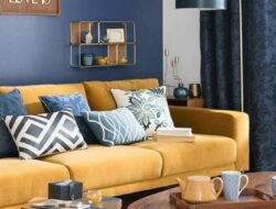 Blue And Yellow Living Room Pictures